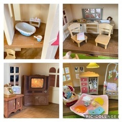 シルバニアファミリー　グッズ　あかりの灯る大きなお家　　　　　の画像