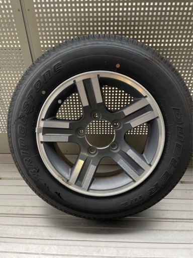 4本ホイール付ブリヂストンタイヤ16インチ