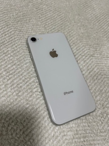 iPhone8 64GB シルバー SIMフリー 目立たない傷あり Apple 