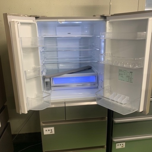 安心6ヶ月保証　Panasonic 大型冷蔵庫　NR-F471PV-N