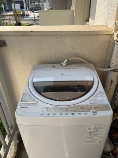 東芝 7kg洗濯機 2022年製