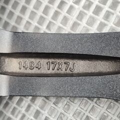 【お値下げしました！】アルミホイール MANARAY SPORT EUROSPEED G-10 17×7J +48 PCD100 5穴 メタリックグレーの画像