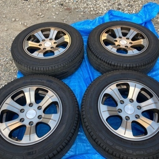 ハイエース タイヤホイールセット MTS ホイール