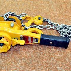 山口)KITO チェーンブロック　LB008　0.8ｔ　美品 KBIZ1164FCY MC17C 