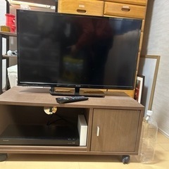 値下げ⭕️テレビリモコン、テレビ台