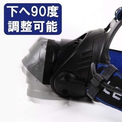 強力照射LEDズームヘッドライト　2個の画像