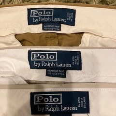 東陽町　新品　ポロ ラルフローレン チノパン 3本 POLO R...