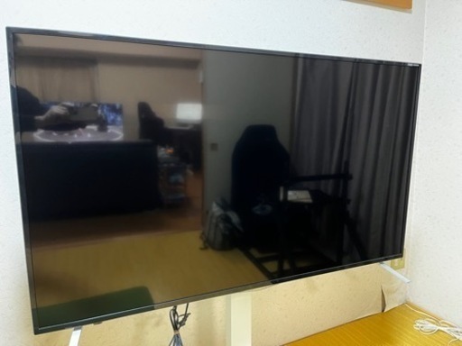 OPT VISION 55インチ　4k 液晶テレビ　テレビ台付き　2018年製　
