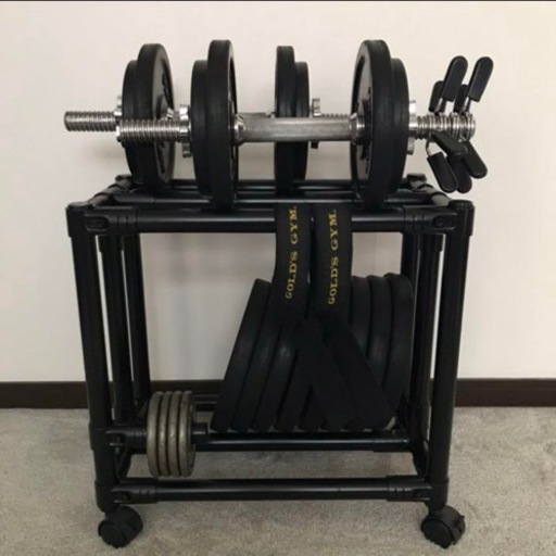 ラバーダンベル60kg +インクラインベンチ セット