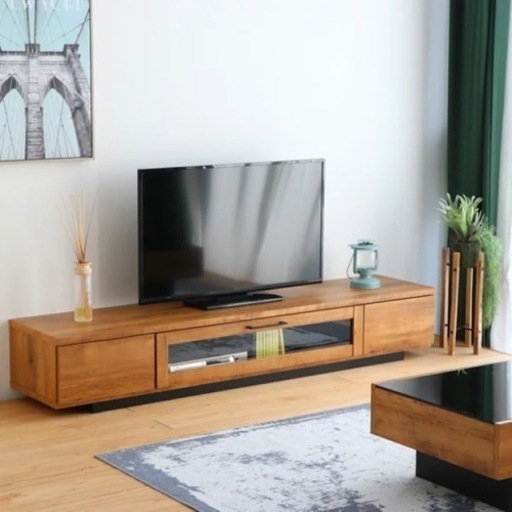 【TVボード/家具】東馬　TVボード　W1800×D400×H301mm