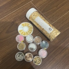 ネイルグッズ　金箔など