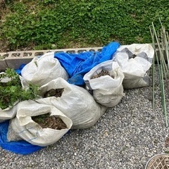 残土 土 粘土質 園芸支柱他