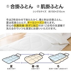 定価10990円→2500円　新品　ニトリ　布団セット　7点