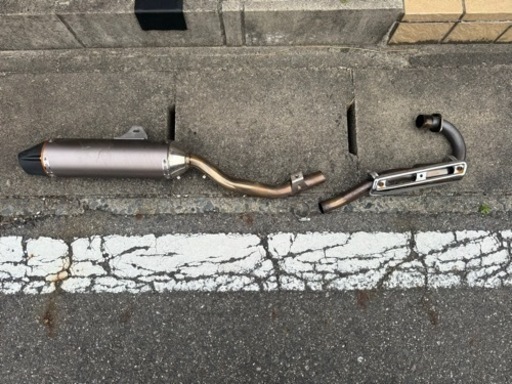 ホンダXLR200Rマフラー