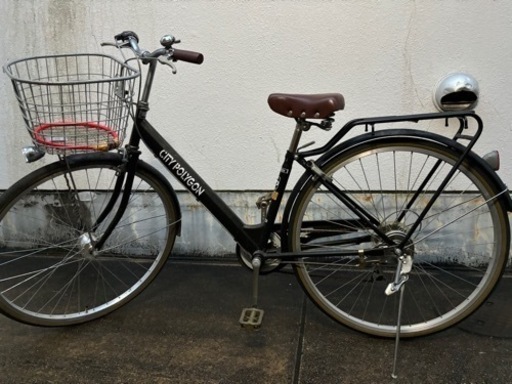 変速付き27インチ自転車　