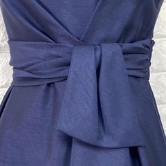 エメ AIMER ドレス ネイビー 膝丈の画像