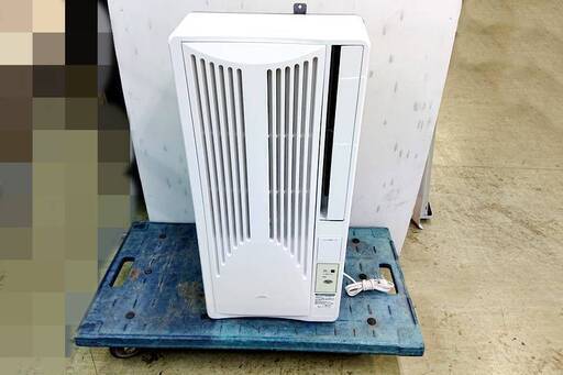 山口)コイズミ　窓用エアコン　KAW-1602　4.5畳-7畳用　2021年製 ◆BIZ1144FCY MC07A