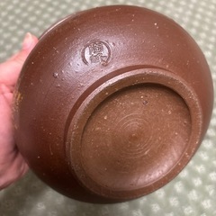 備前焼の置物の画像