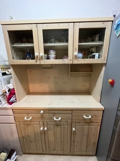 【値下げしました】家具 収納家具 食器棚、キッチン収納