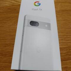 グーグルピクセル7a　新品　未使用