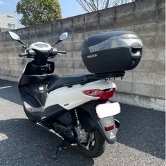 アドレス125 スクーター　125cc 白　走行約7000キロの画像