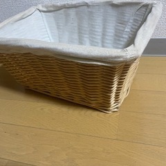 カゴ　収納ケースの画像
