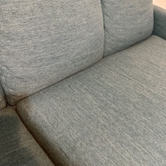 ニトリ 10万越えカウチソファ(手間賃3000円お渡しします)の画像