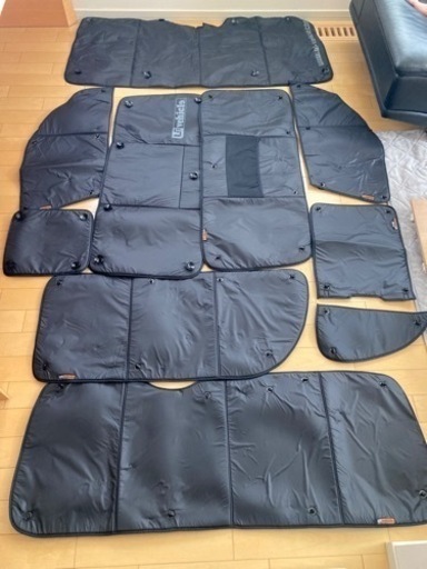 ユーアイビーグル　ハイエースワゴンGL 防虫ネット２枚と遮光パッド全面　おまけ付き