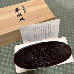 輪島塗兼用皿五客　西村國峰