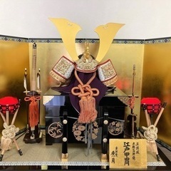 【狭山市】五月人形 / 兜かぶと（極美品）　の画像