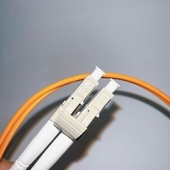 ①【ファイバーパッチケーブル❗️光ケーブル❗️OM2 LC LC DX 0.5m】の画像