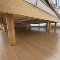 シングルベッド2つ（フレームのみ）の画像