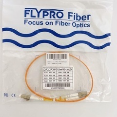 ②【ファイバーパッチケーブル❗️光ケーブル❗️OM2 LC LC DX 0.5m】の画像