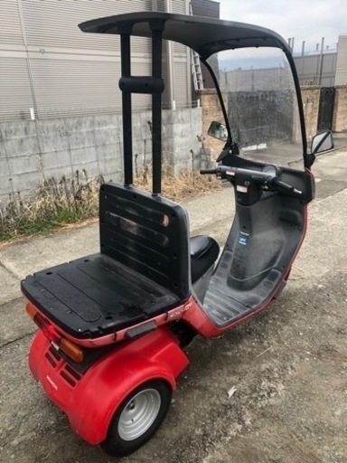 ホンダ　4サイクル　ジャイロキャノピー　書類付実働ベース車