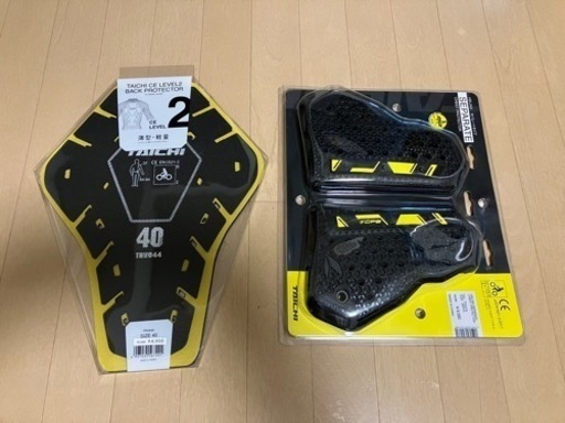 RSタイチ　バイク　胸部・背部プロテクター