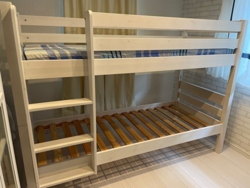 【美品】　⭐️二段ベッド　北欧製⭐️