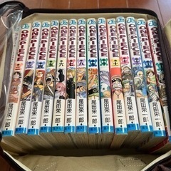 漫画　ワンピース　1巻〜87巻の画像
