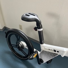 お取引き中　HONBIKE  ホンバイク チェーンレス電動自転車  折り畳み自転車 WHITE/BLACK  の画像