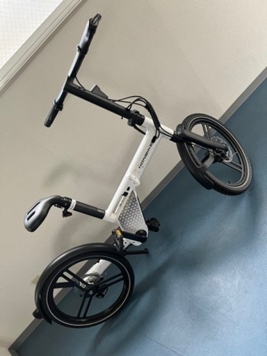 お取引き中　HONBIKE  ホンバイク チェーンレス電動自転車  折り畳み自転車 WHITE/BLACK