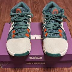 値下げしました。バッシュ【ナイキ レブロン ウィットネス 8 E...