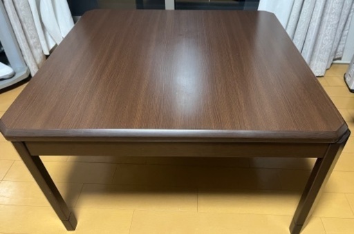 【高さ調整可能家具調こたつ】ブラウン　YUASA 　SPA-803ST