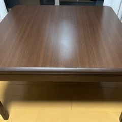 【高さ調整可能家具調こたつ】ブラウン　YUASA 　SPA-803ST
