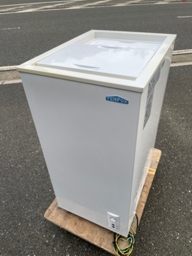 ■中古品 テンポス 冷凍ストッカー TBSF-60-RH 2021年 60L 415ｘ545ｘ843ｍｍ 動作問題なし■