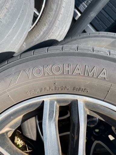 【受け渡し予定者決定】アルミホイール、サマータイヤセット4本