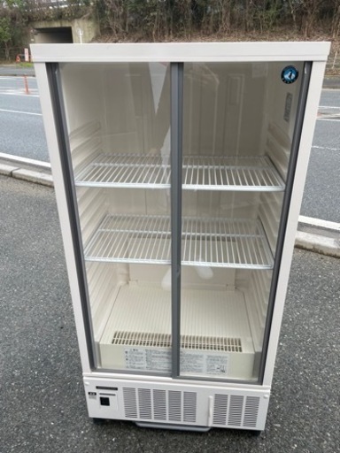 ■中古品 ホシザキ小形冷蔵ショーケース SSB-70DT 2021年 206L W700×D450×H1410 動作問題なし■