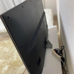HISENSE 50型 液晶テレビ (50A6500) 4K対応　おまけ　テレビボード付き　テレビ裏収納付き　の画像
