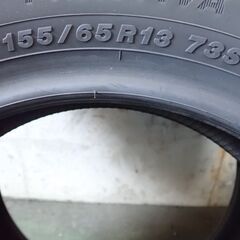 【お取引終了！】★(E-6)新品タイヤ155/65R13・4本セット！工賃等全て込み14,000円！