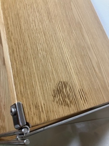 無印良品　食器棚　オーク材　ユニットシェルフ