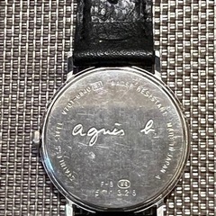 アニエスベー agnes b. 腕時計 革ベルトの画像