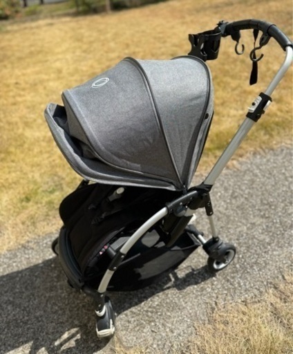 バガブー ビー5  bugaboo bee5  ベビーカー　グレー　ブラック